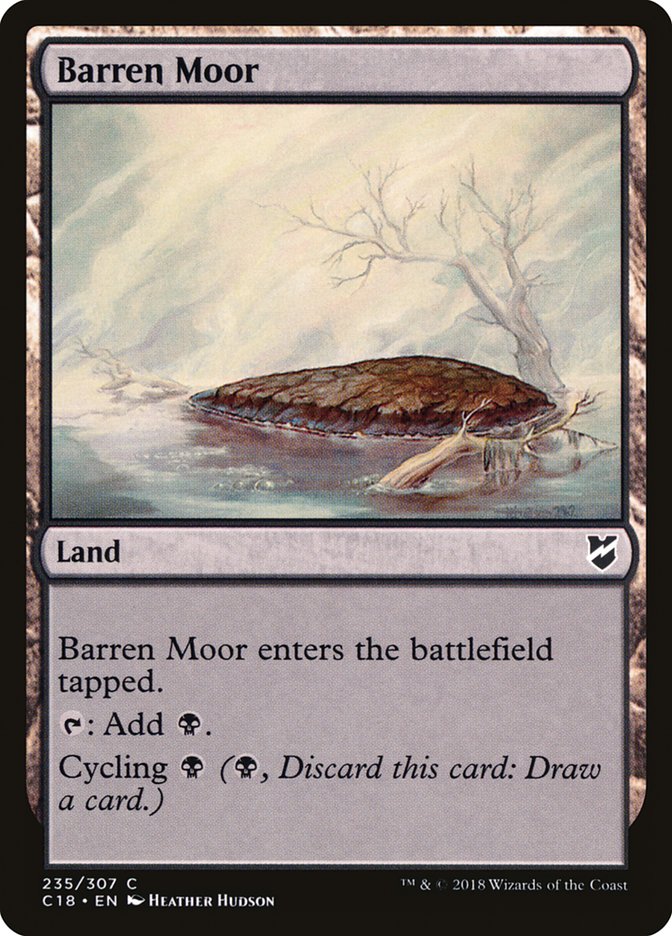 Barren Moor [Commander 2018] - Magic: The Gathering - Card Brawlers | Quebec | Canada |