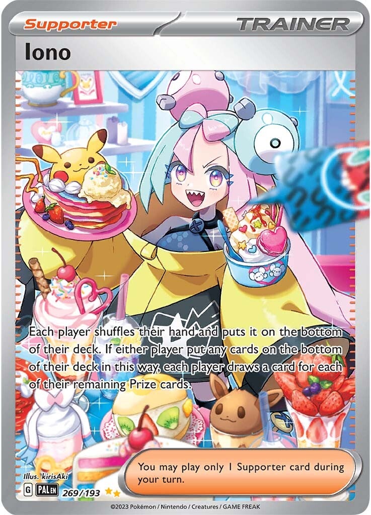 Iono (269/193) [Scarlet & Violet: Paldea Evolved] - Pokémon - Card Brawlers | Quebec | Canada |