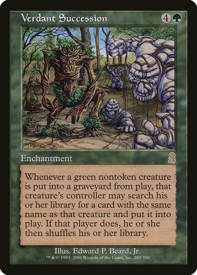Verdant Succession [Odyssey] - Magic: The Gathering - Card Brawlers | Quebec | Canada |
