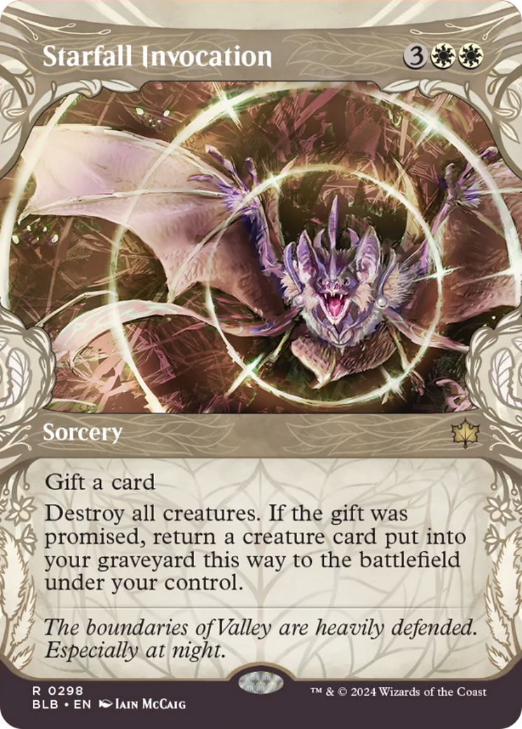 Starfall Invocation (Showcase) [Bloomburrow] - Magic: The Gathering - Card Brawlers | Quebec | Canada |