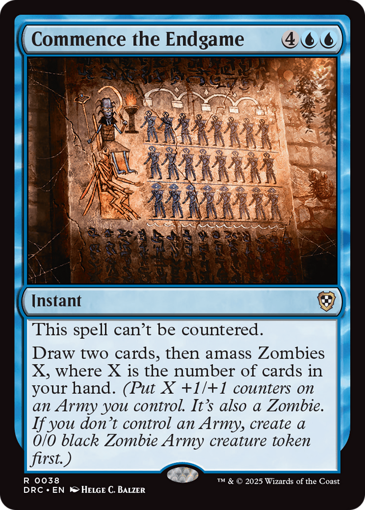 Commence the Endgame [Aetherdrift Commander] - Magic: The Gathering - Card Brawlers | Quebec | Canada |