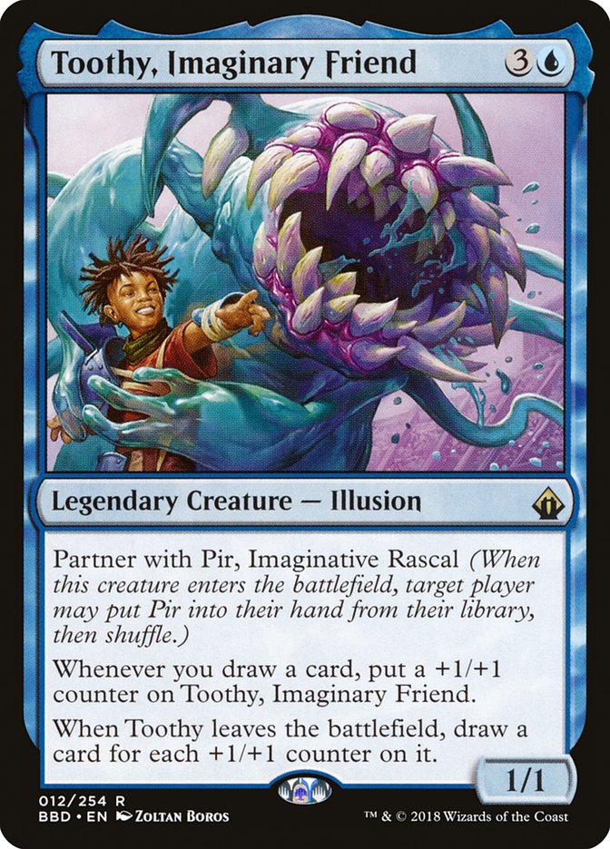 Toothy, Imaginary Friend [Battlebond] - Magic: The Gathering - Card Brawlers | Quebec | Canada |