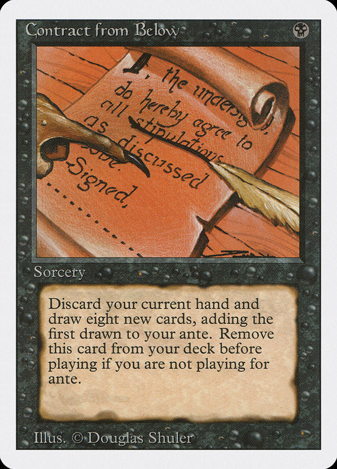 Contract from Below [Revised Edition] - Magic: The Gathering - Card Brawlers | Quebec | Canada |