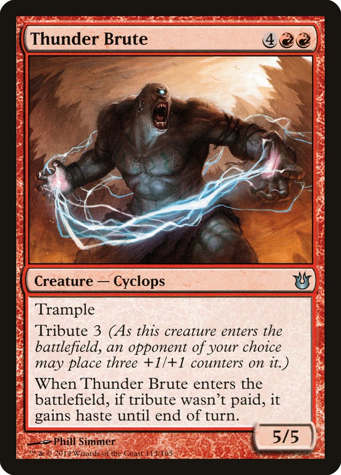 Thunder Brute [Born of the Gods] - Magic: The Gathering - Card Brawlers | Quebec | Canada |