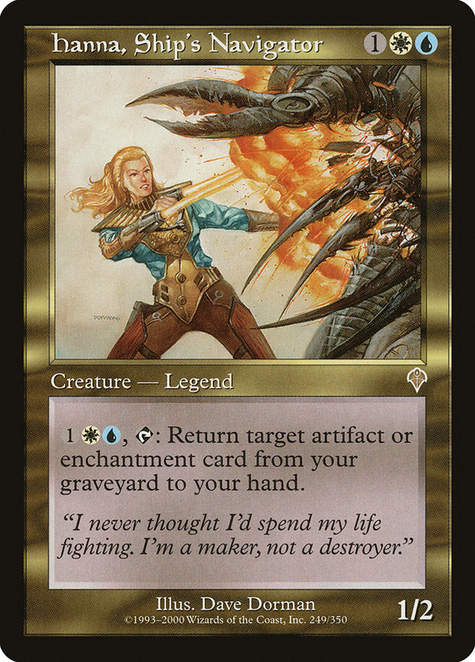 Hanna, Ship's Navigator [Invasion] - Magic: The Gathering - Card Brawlers | Quebec | Canada |