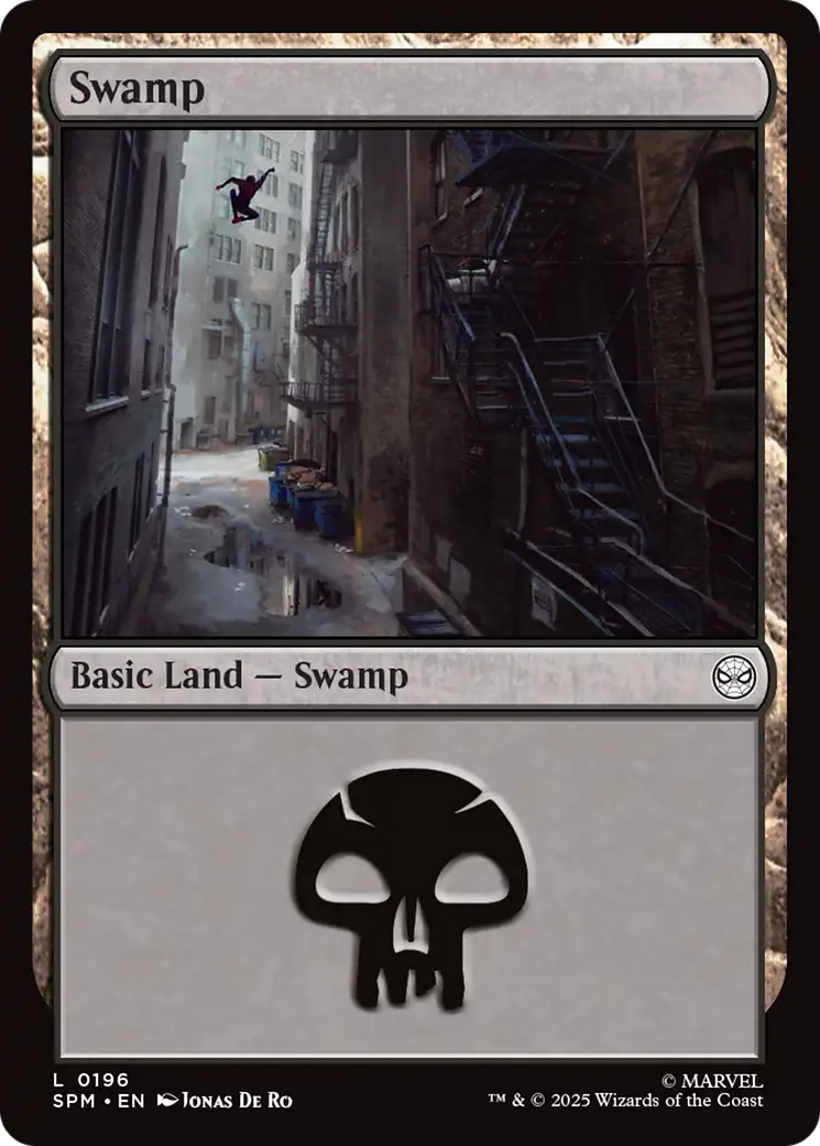 Swamp (0196) [Marvel's Spider-Man] - Magic: The Gathering - Card Brawlers | Quebec | Canada |