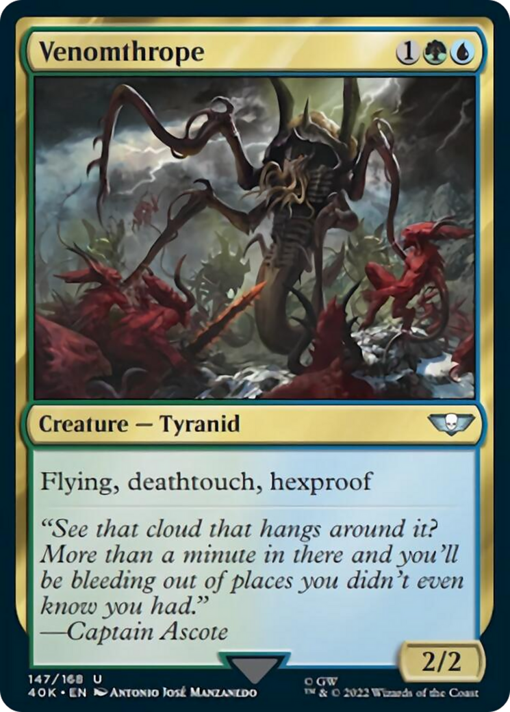 Venomthrope (Surge Foil) [Warhammer 40,000] - Magic: The Gathering - Card Brawlers | Quebec | Canada |