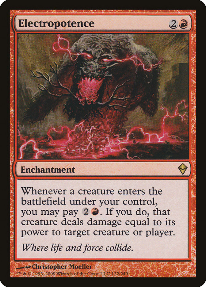 Electropotence [Zendikar] - Magic: The Gathering - Card Brawlers | Quebec | Canada |