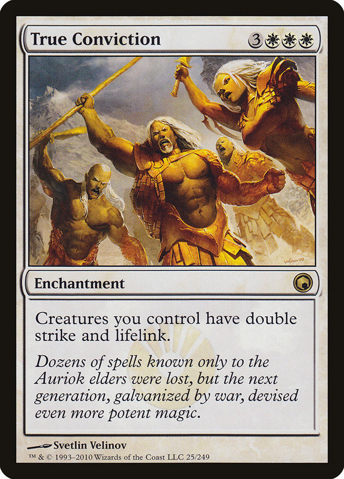 True Conviction [Scars of Mirrodin] - Magic: The Gathering - Card Brawlers | Quebec | Canada |