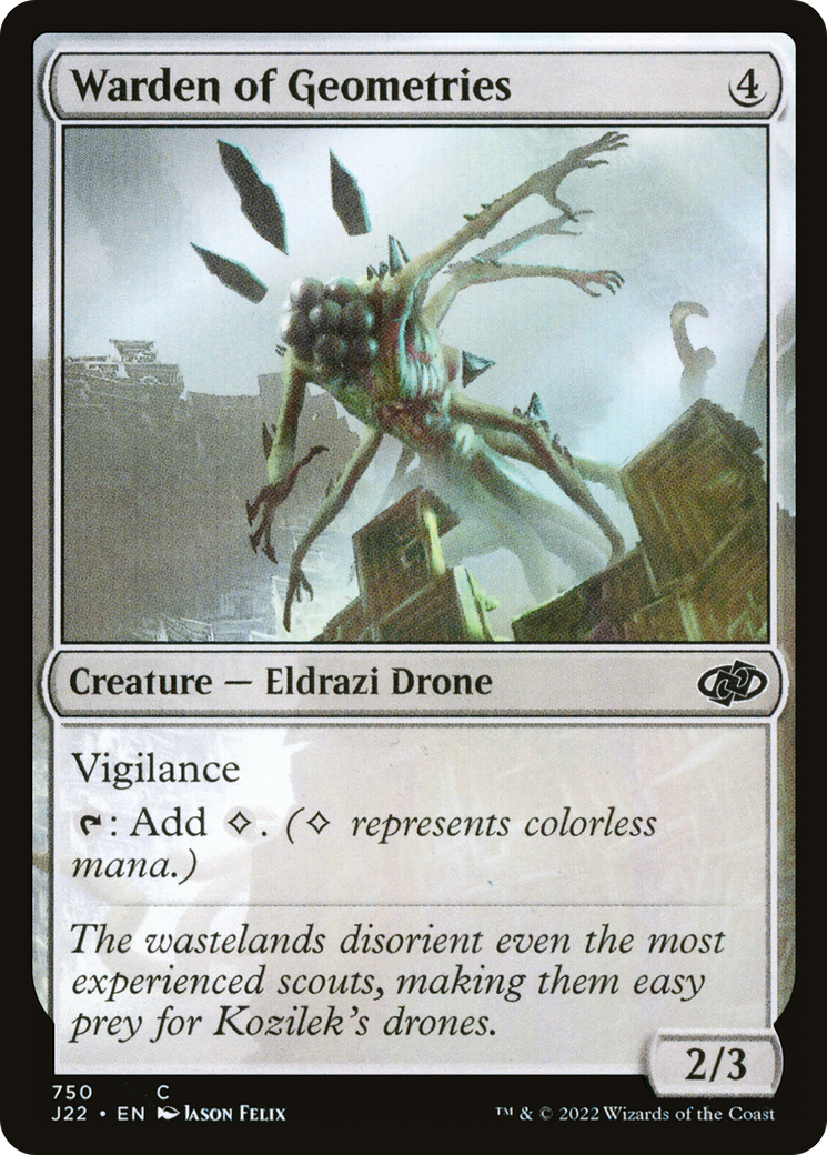 Warden of Geometries [Jumpstart 2022] - Magic: The Gathering - Card Brawlers | Quebec | Canada |