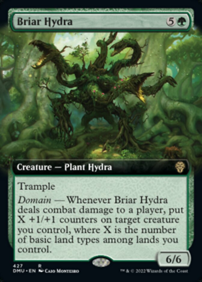 Briar Hydra (Extended Art) [Dominaria United] - Magic: The Gathering - Card Brawlers | Quebec | Canada |