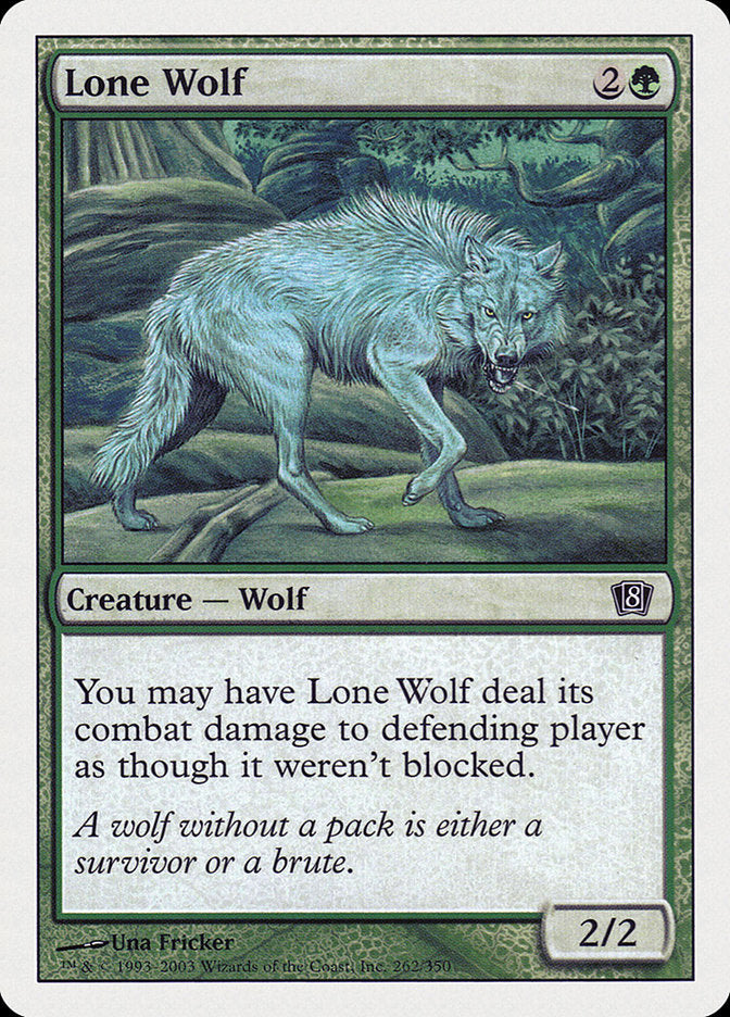 Lone Wolf [Eighth Edition] - Magic: The Gathering - Card Brawlers | Quebec | Canada |