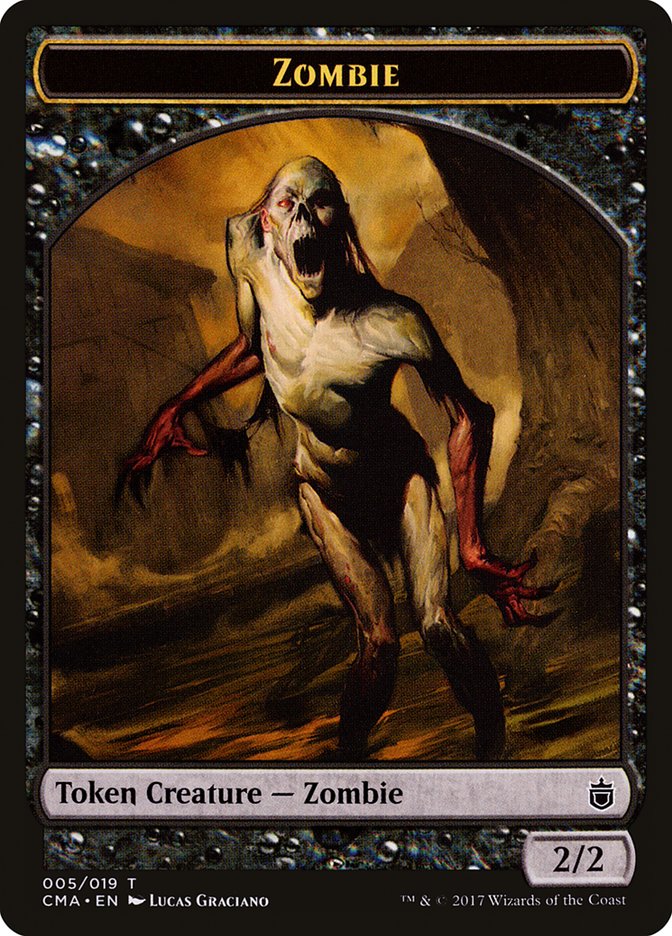 Zombie Token [Commander Anthology Tokens] - Magic: The Gathering - Card Brawlers | Quebec | Canada |
