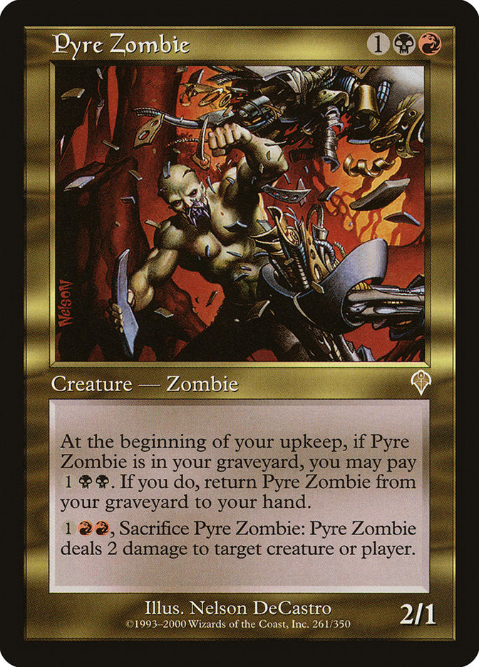 Pyre Zombie [Invasion] - Magic: The Gathering - Card Brawlers | Quebec | Canada |
