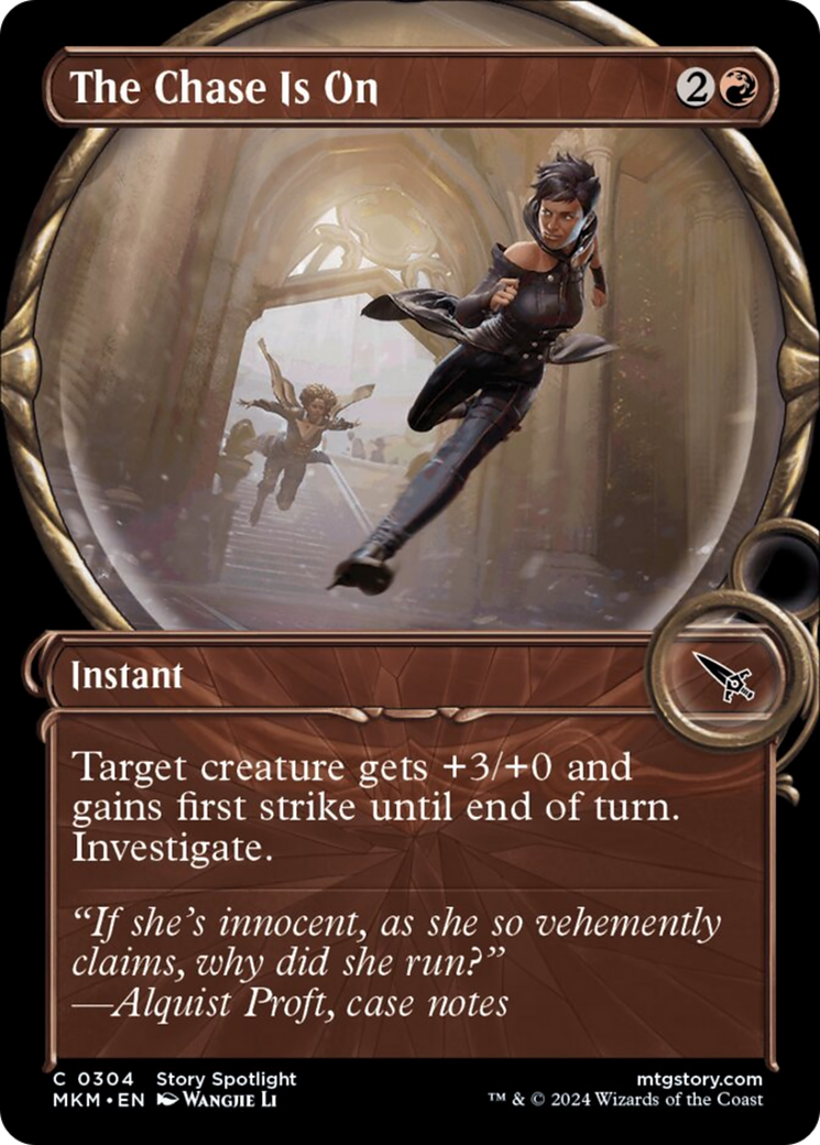 The Chase Is On (Showcase) [Murders at Karlov Manor] - Magic: The Gathering - Card Brawlers | Quebec | Canada |