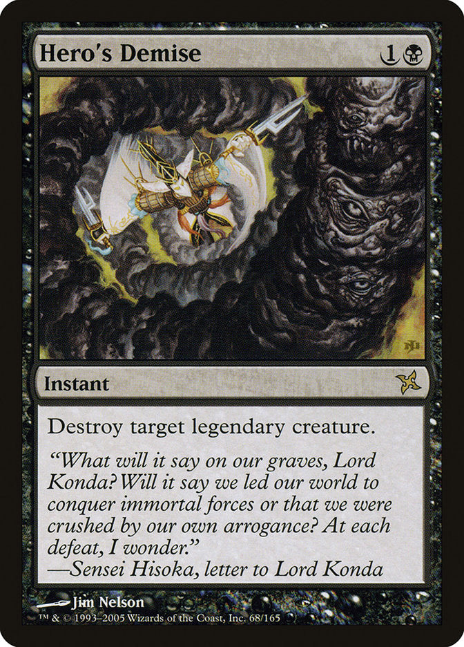 Hero's Demise [Betrayers of Kamigawa] - Magic: The Gathering - Card Brawlers | Quebec | Canada |