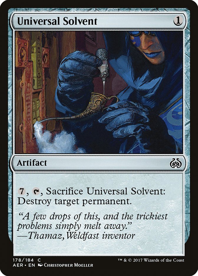 Universal Solvent [Aether Revolt] - Magic: The Gathering - Card Brawlers | Quebec | Canada |