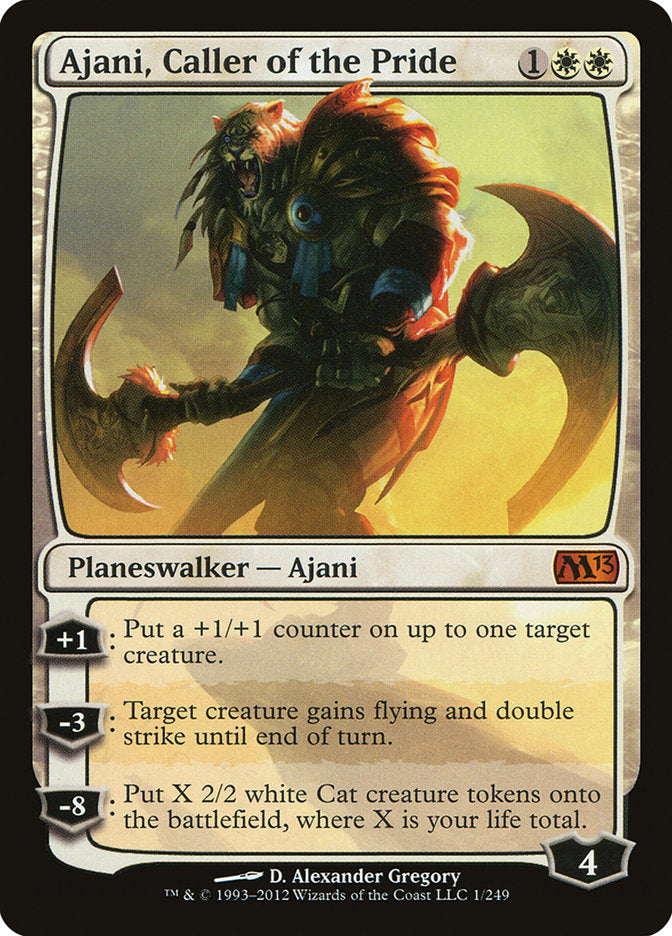 Ajani, Caller of the Pride [Magic 2013] - Magic: The Gathering - Card Brawlers | Quebec | Canada |
