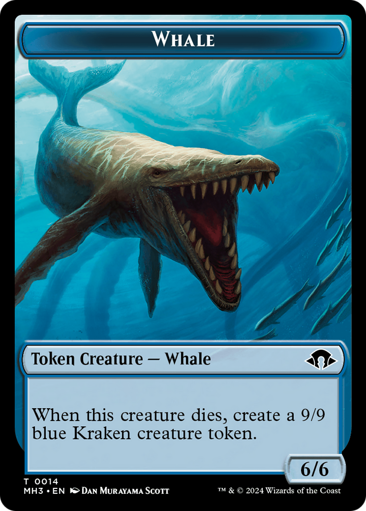 Phyrexian Germ // Whale Double-Sided Token [Modern Horizons 3 Tokens] - Magic: The Gathering - Card Brawlers | Quebec | Canada |