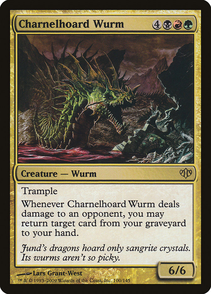 Charnelhoard Wurm [Conflux] - Magic: The Gathering - Card Brawlers | Quebec | Canada |