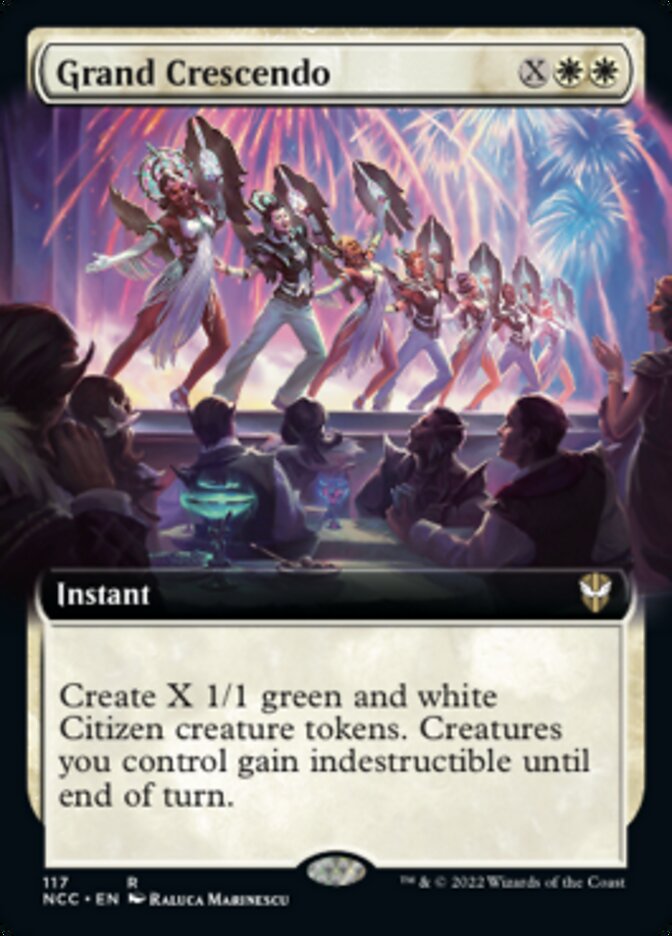 Grand Crescendo (Extended Art) [Streets of New Capenna Commander] - Magic: The Gathering - Card Brawlers | Quebec | Canada |