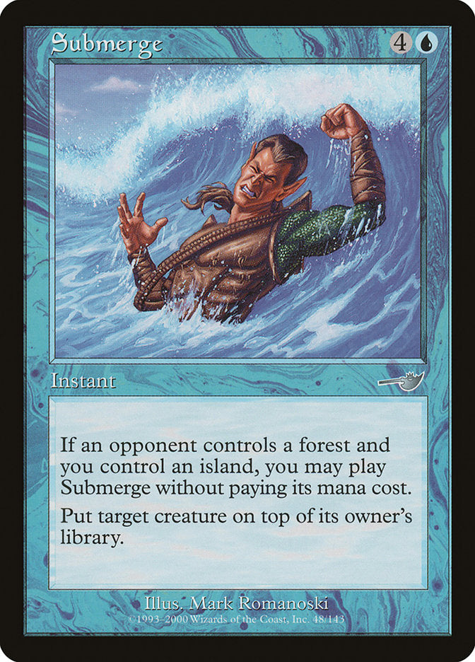 Submerge [Nemesis] - Magic: The Gathering - Card Brawlers | Quebec | Canada |