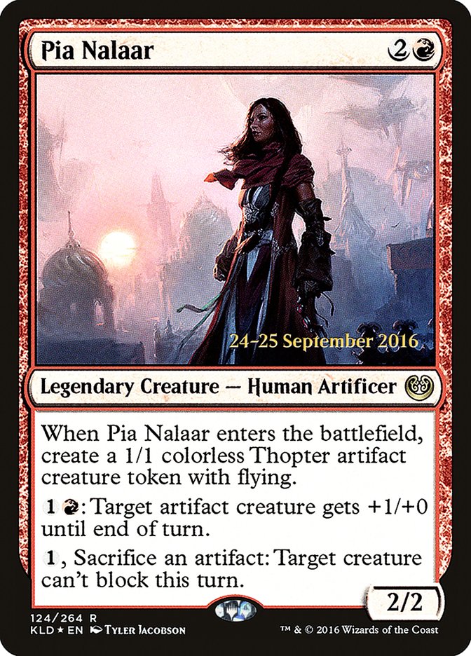 Pia Nalaar [Kaladesh Prerelease Promos] - Magic: The Gathering - Card Brawlers | Quebec | Canada |