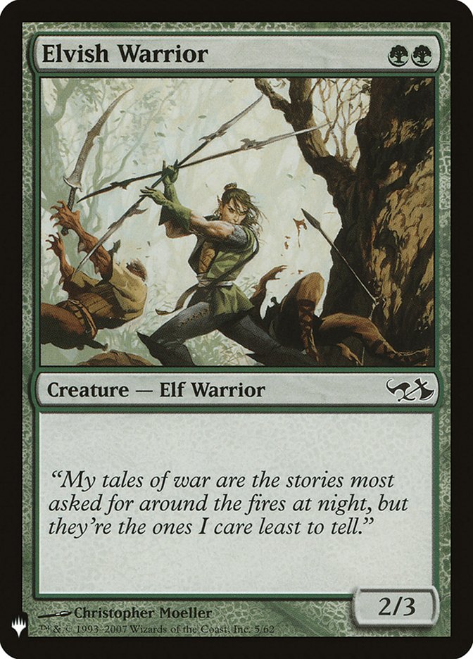 Elvish Warrior [Mystery Booster] - Magic: The Gathering - Card Brawlers | Quebec | Canada |