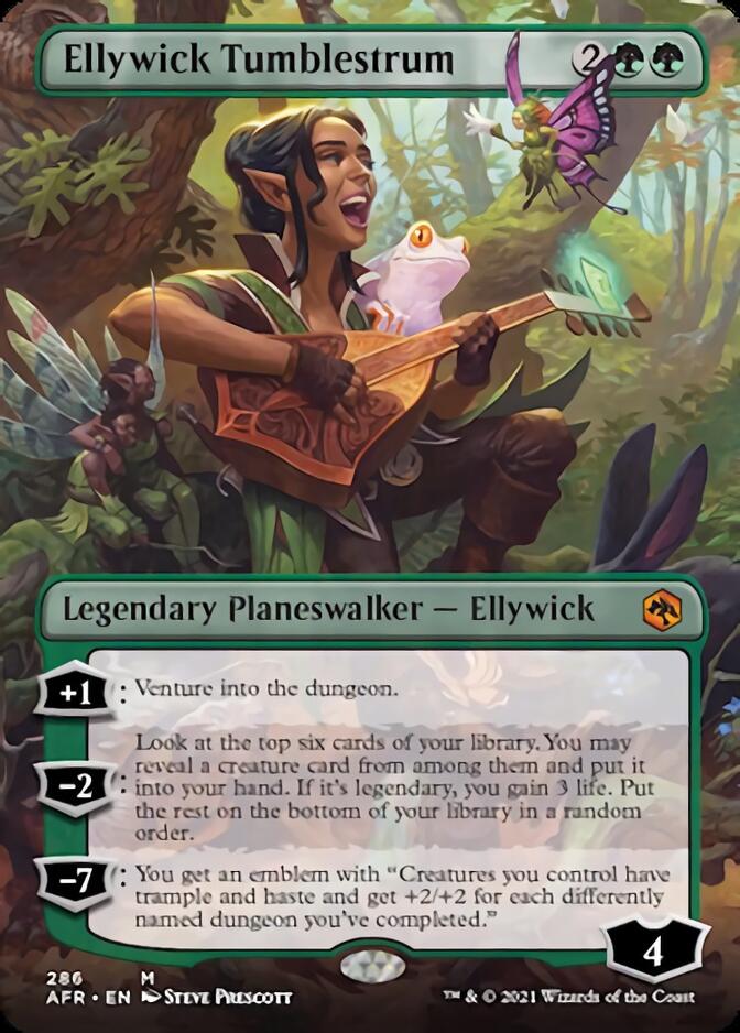 Ellywick Tumblestrum (Borderless) [Dungeons & Dragons: Adventures in the Forgotten Realms] - Magic: The Gathering - Card Brawlers | Quebec | Canada |