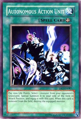 Autonomous Action Unit [DR1-EN087] Common - Yu-Gi-Oh! - Card Brawlers | Quebec | Canada |
