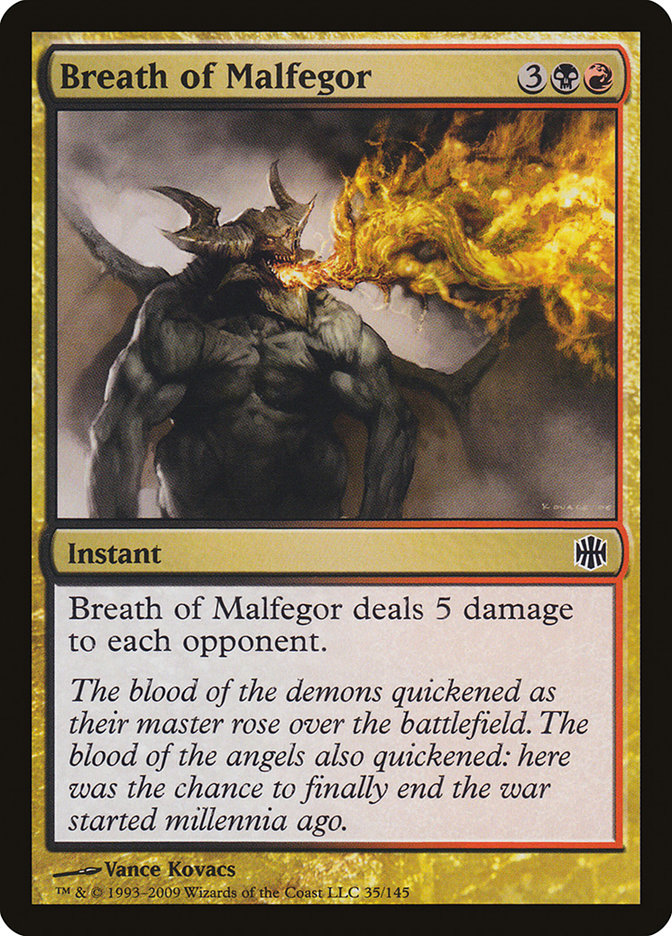 Breath of Malfegor [Alara Reborn] - Magic: The Gathering - Card Brawlers | Quebec | Canada |
