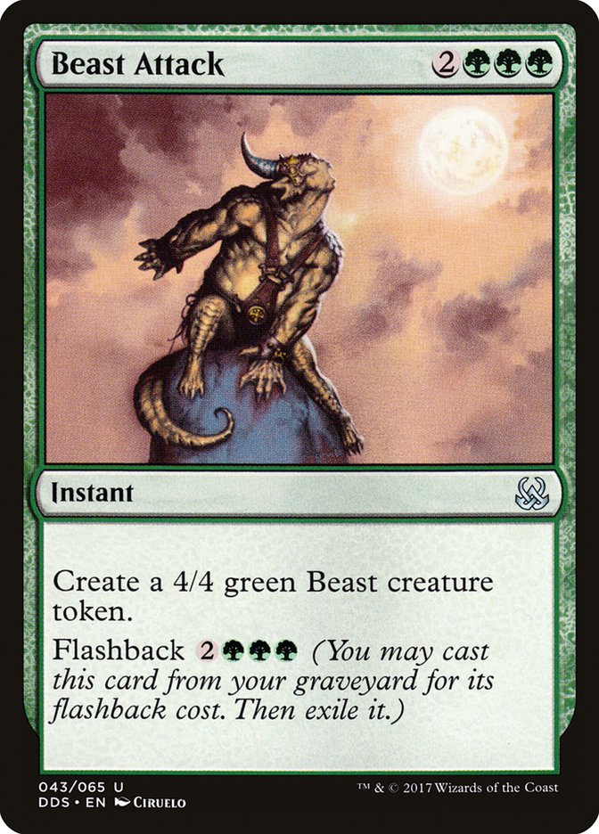 Beast Attack [Duel Decks: Mind vs. Might] - Magic: The Gathering - Card Brawlers | Quebec | Canada |