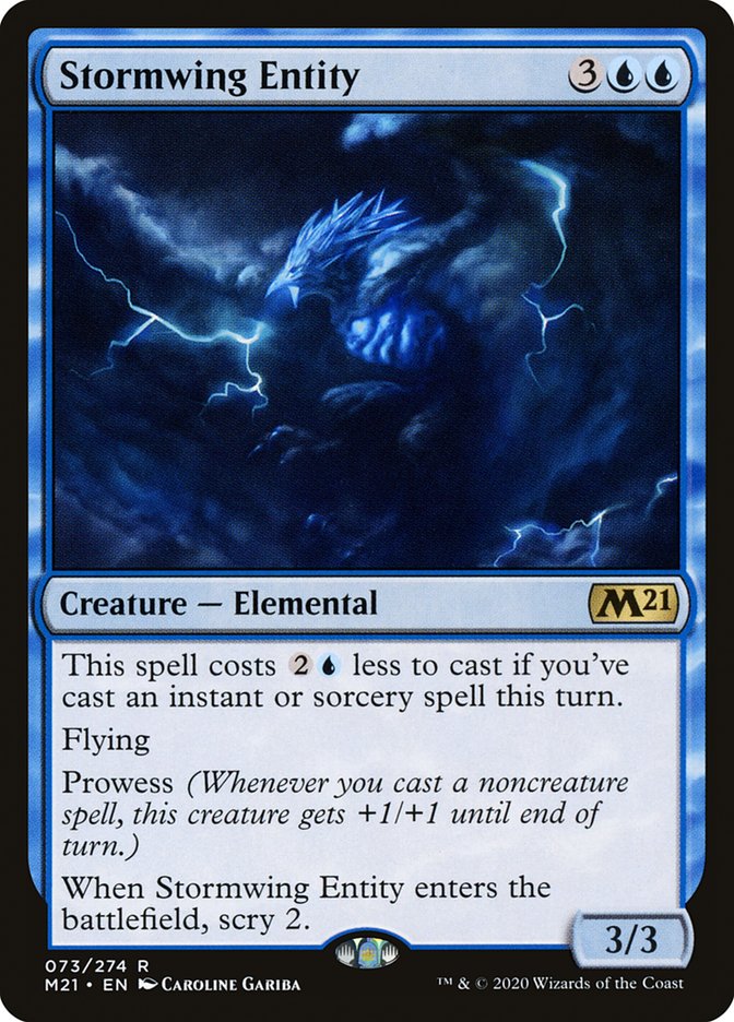 Stormwing Entity [Core Set 2021] - Magic: The Gathering - Card Brawlers | Quebec | Canada |