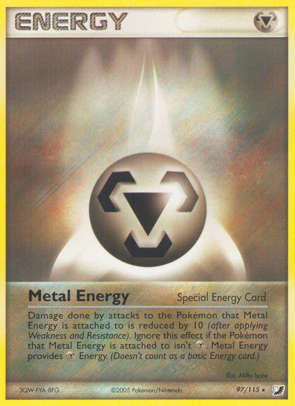 Metal Energy (97/115) [EX: Unseen Forces] - Pokémon - Card Brawlers | Quebec | Canada |
