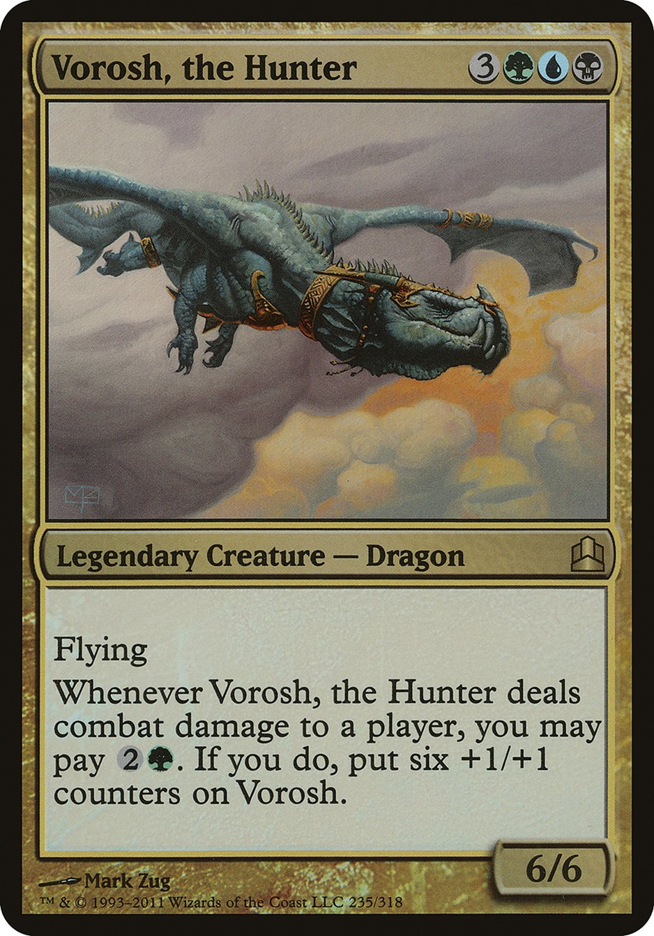 Vorosh, the Hunter (Oversized) [Commander 2011 Oversized] - Magic: The Gathering - Card Brawlers | Quebec | Canada |