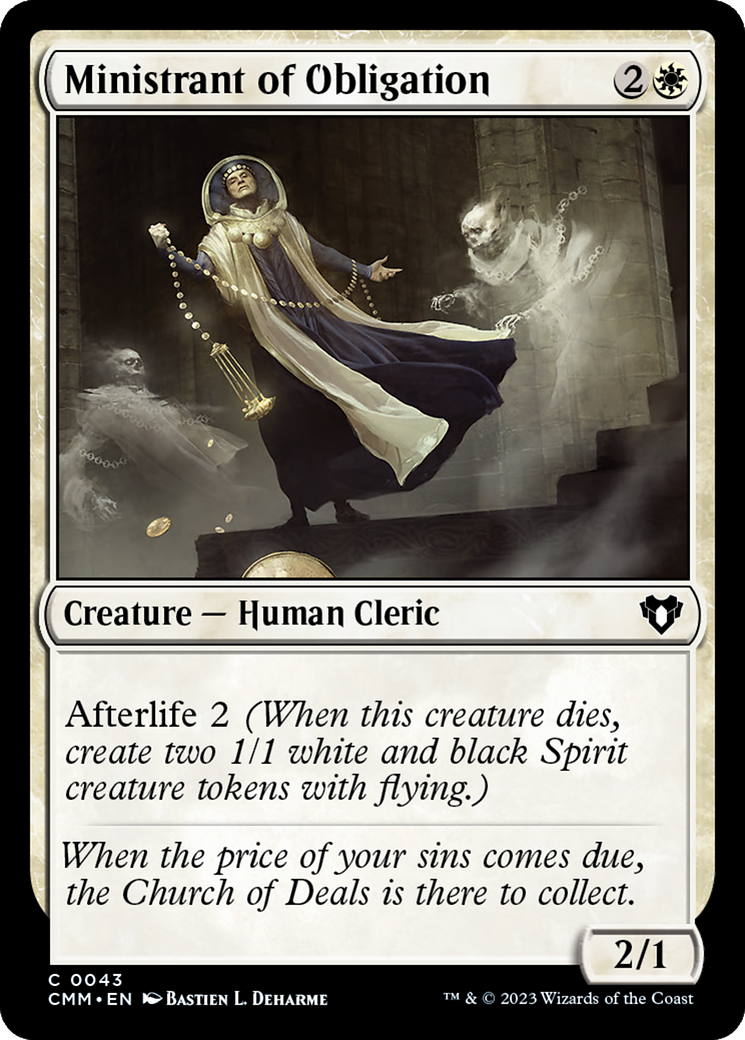 Ministrant of Obligation [Commander Masters] - Magic: The Gathering - Card Brawlers | Quebec | Canada |