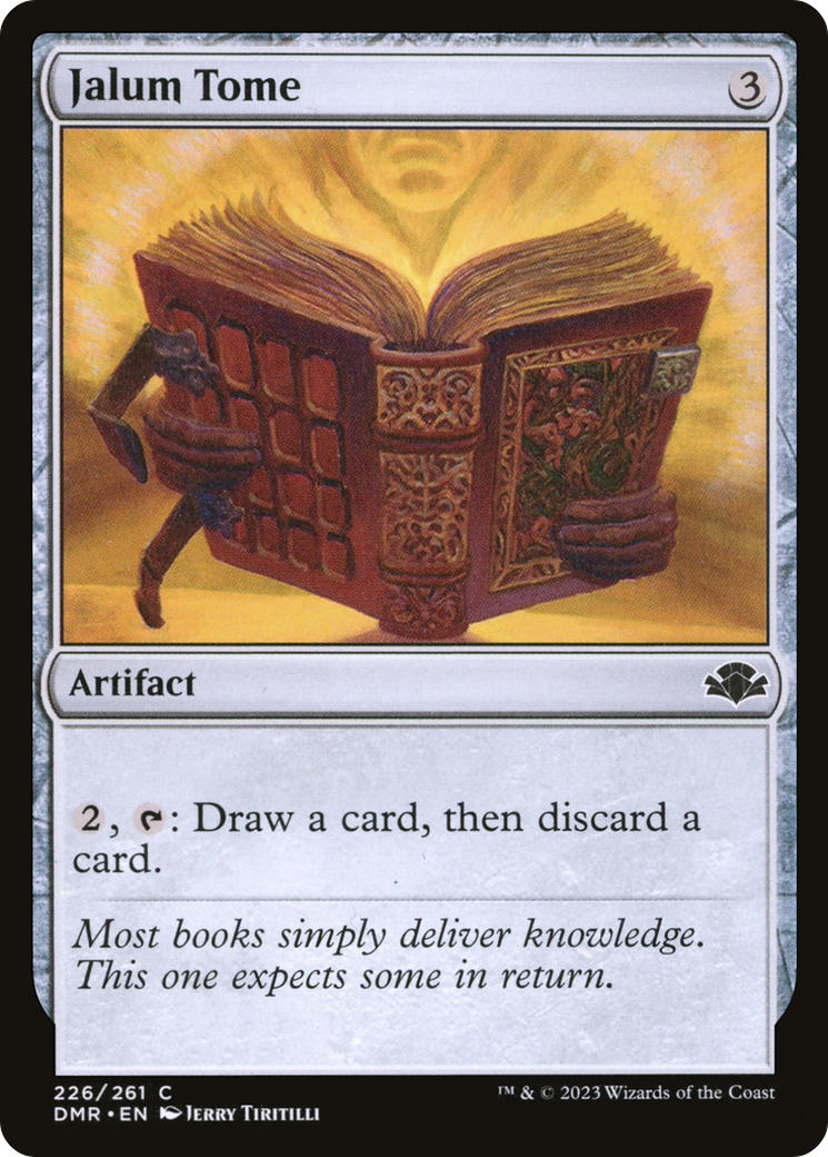 Jalum Tome [Dominaria Remastered] - Magic: The Gathering - Card Brawlers | Quebec | Canada |