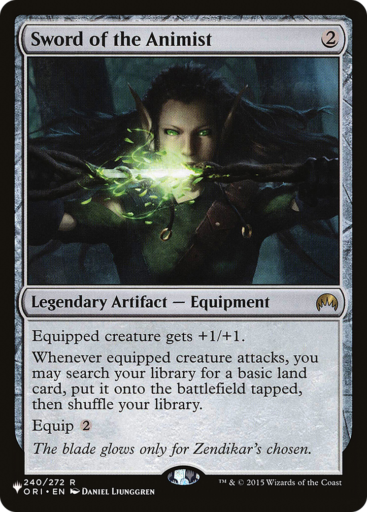 Sword of the Animist [Secret Lair: Angels] - Magic: The Gathering - Card Brawlers | Quebec | Canada |
