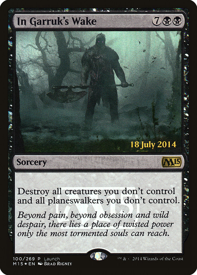 In Garruk's Wake [Magic 2015 Prerelease Promos] - Magic: The Gathering - Card Brawlers | Quebec | Canada |