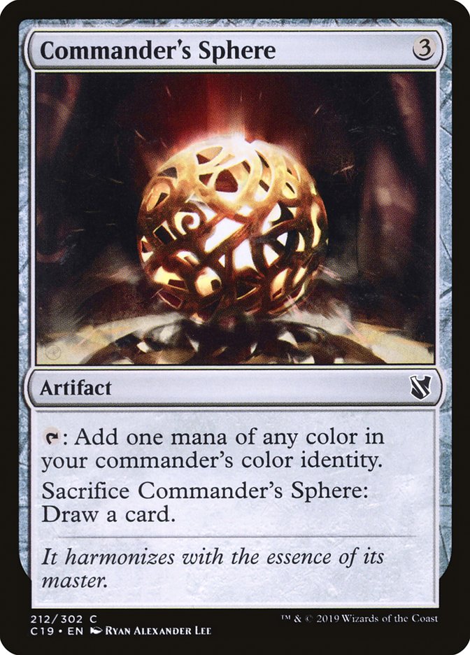 Commander's Sphere [Commander 2019] - Magic: The Gathering - Card Brawlers | Quebec | Canada |