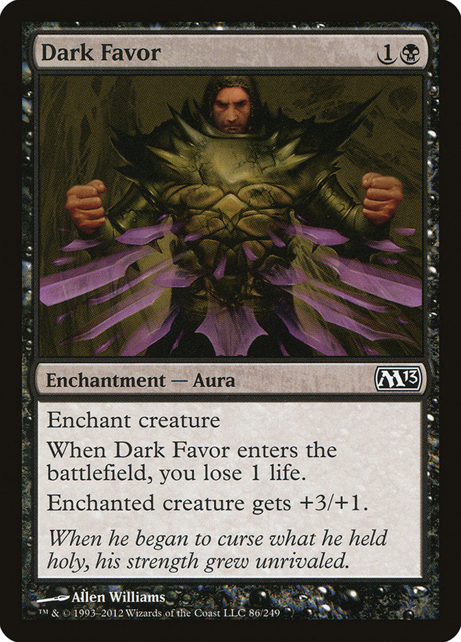 Dark Favor [Magic 2013] - Magic: The Gathering - Card Brawlers | Quebec | Canada |