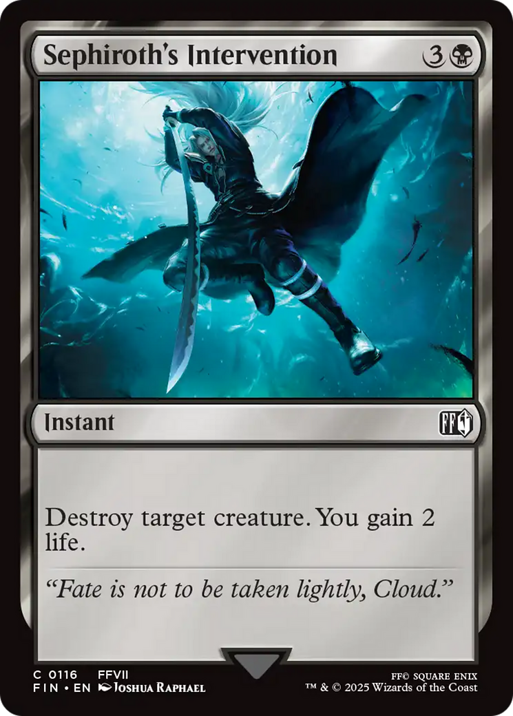 Sephiroth's Intervention [FINAL FANTASY] - Magic: The Gathering - Card Brawlers | Quebec | Canada |