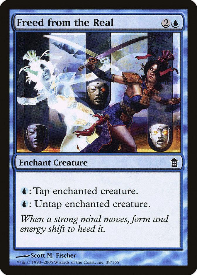 Freed from the Real [Saviors of Kamigawa] - Magic: The Gathering - Card Brawlers | Quebec | Canada |