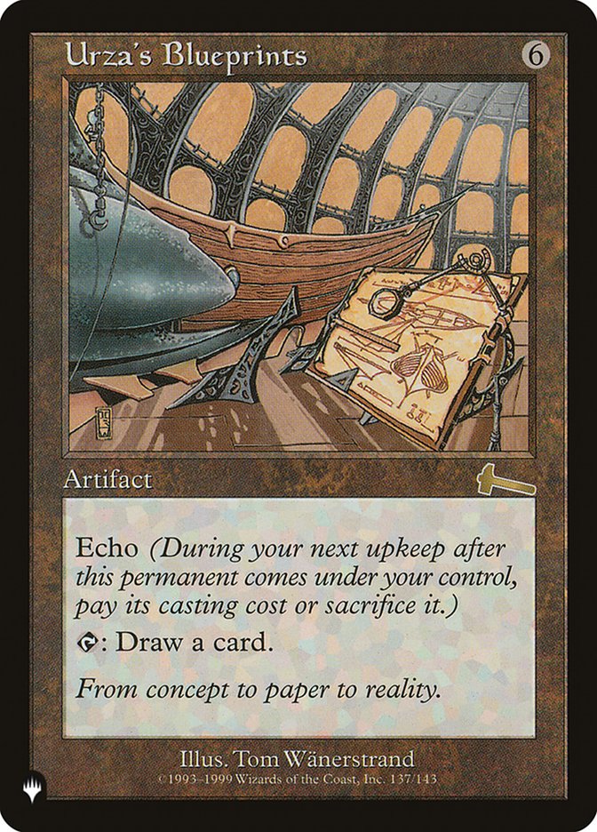 Urza's Blueprints [The List] - Magic: The Gathering - Card Brawlers | Quebec | Canada |