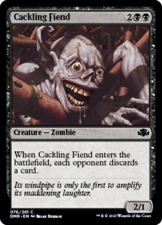 Cackling Fiend [Dominaria Remastered] - Magic: The Gathering - Card Brawlers | Quebec | Canada |