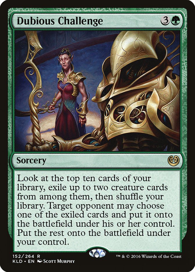 Dubious Challenge [Kaladesh] - Magic: The Gathering - Card Brawlers | Quebec | Canada |