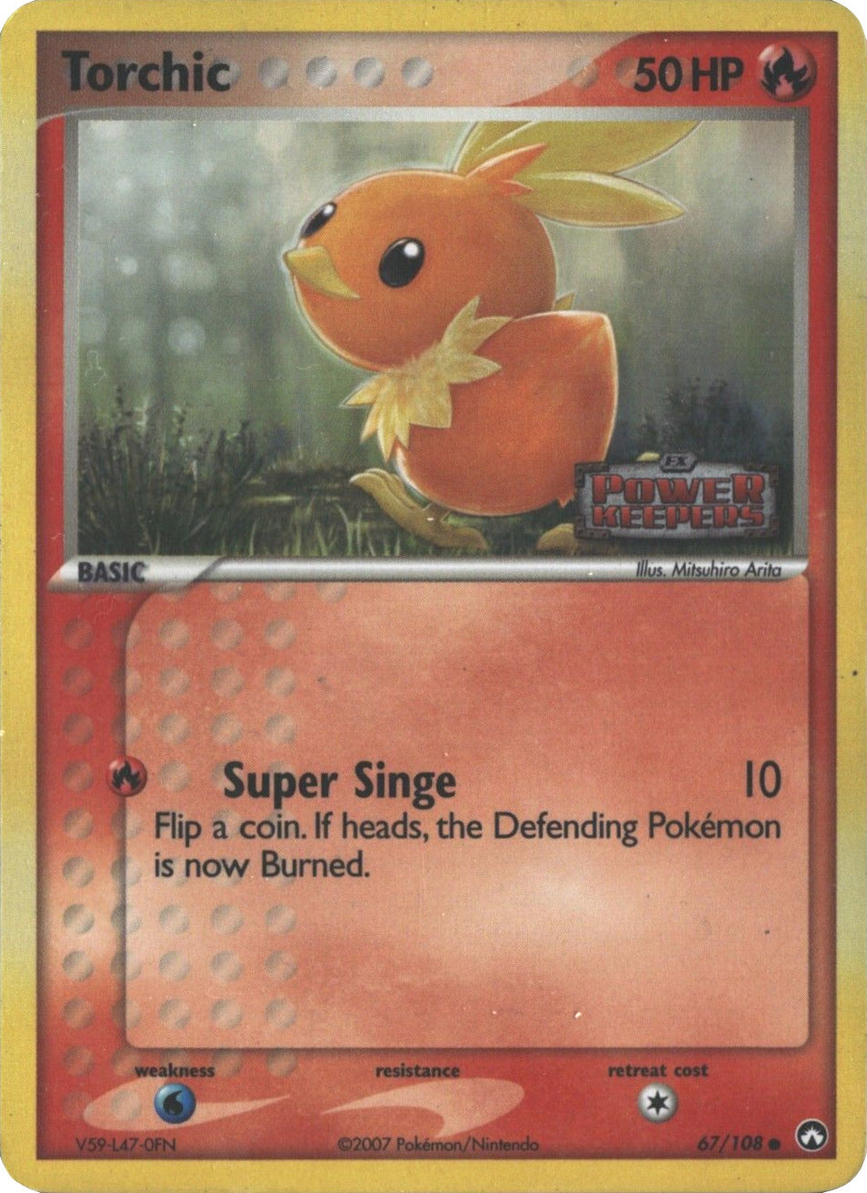 Torchic (67/108) (Stamped) [EX: Power Keepers] - Pokémon - Card Brawlers | Quebec | Canada |