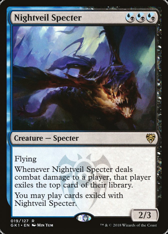 Nightveil Specter [Guilds of Ravnica Guild Kit] - Magic: The Gathering - Card Brawlers | Quebec | Canada |