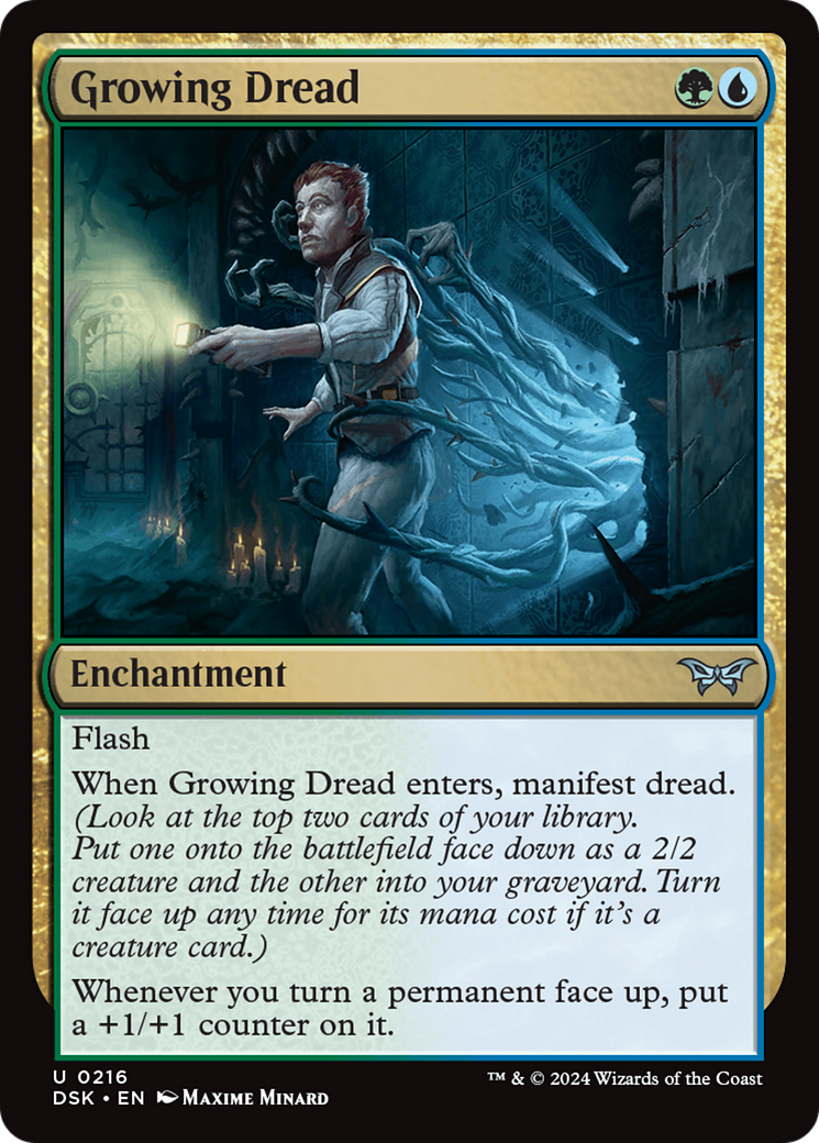 Growing Dread [Duskmourn: House of Horror] - Magic: The Gathering - Card Brawlers | Quebec | Canada |