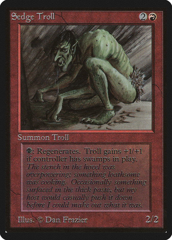 Sedge Troll [Beta Edition] - Magic: The Gathering - Card Brawlers | Quebec | Canada |